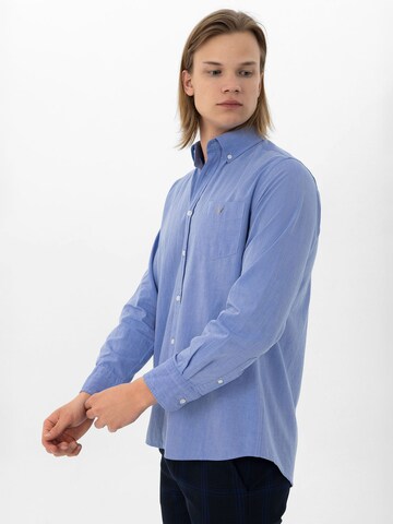Regular fit Camicia di By Diess Collection in blu