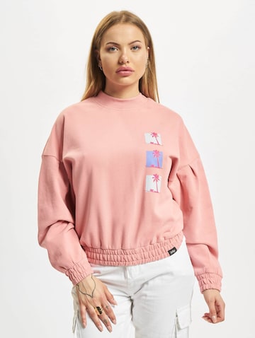 Just Rhyse Sweatshirt in Pink: predná strana