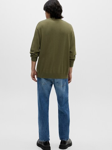 Sweat-shirt Pull&Bear en vert