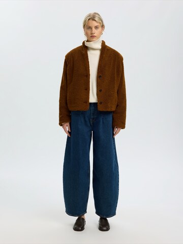 SELECTED Between-season jacket 'SLWISABEL' in Brown