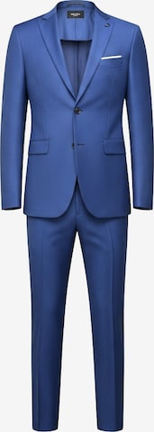Keskin Collection Suit 'Anzug 2 teilig Slim Fit viele Farben' in Blue: front