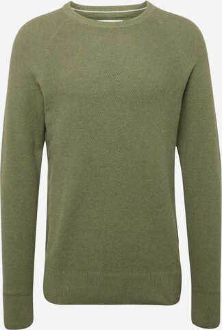 JACK & JONES Pullover 'MAZE' in Grün: predná strana