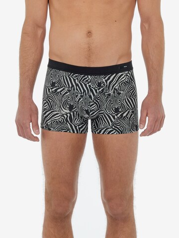 HOM Boxershorts ' Marty ' in Zwart: voorkant