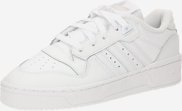 ADIDAS ORIGINALS - Sapatilhas 'Rivalry Low' em branco: frente