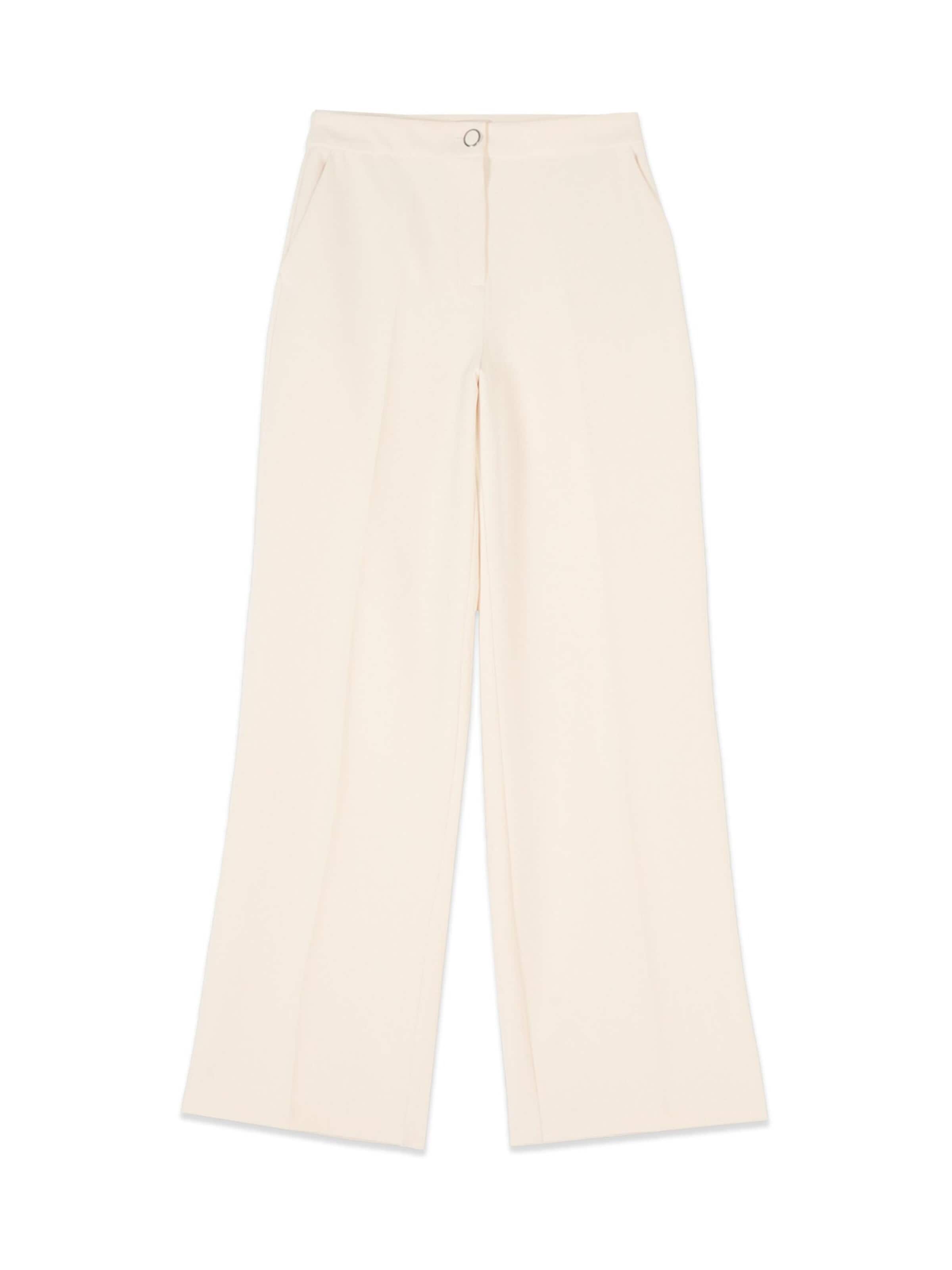 oltre Baggy Pants in White: front