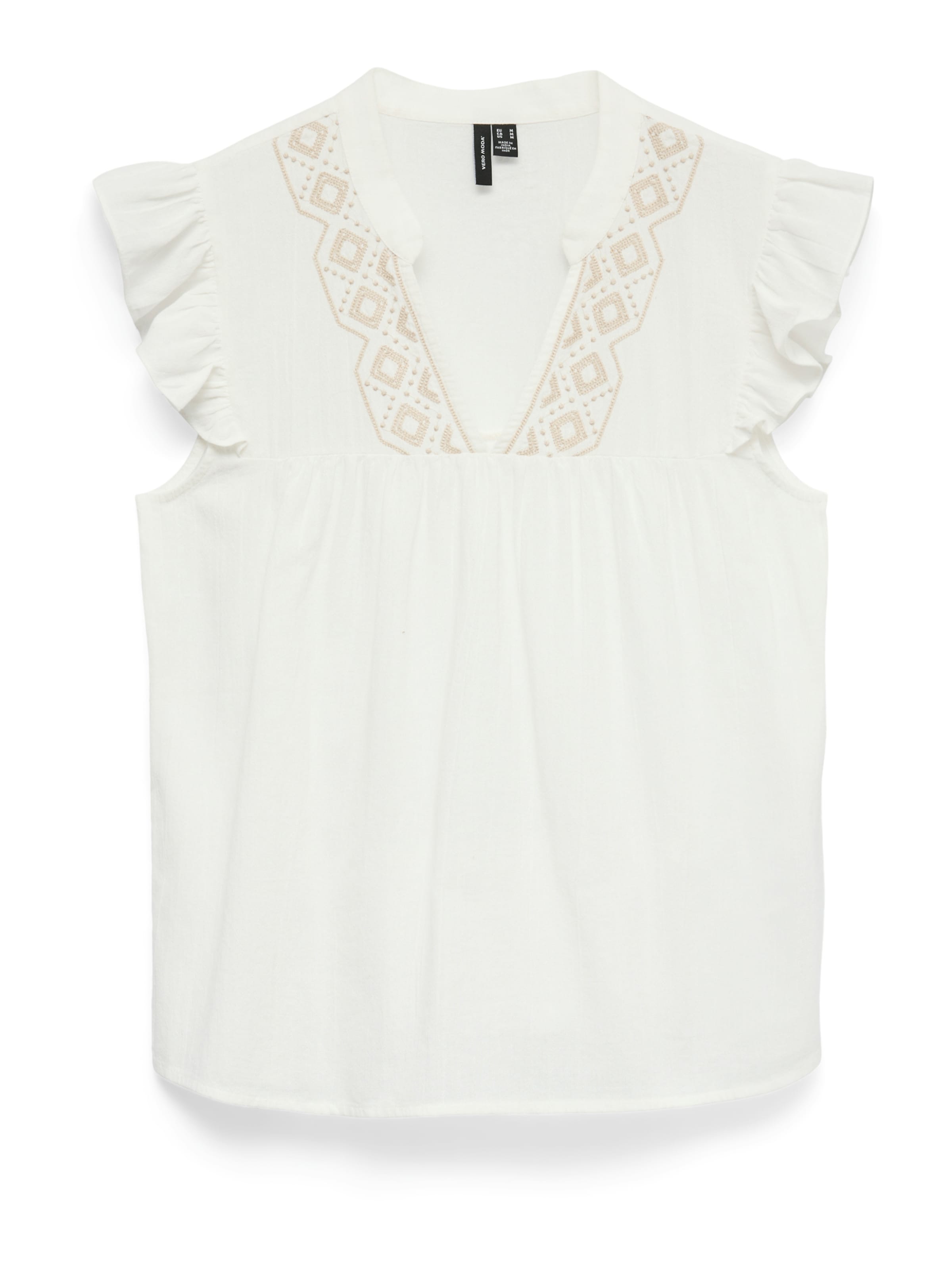 VERO MODA Blouse 'VMDICTHE' in White: front