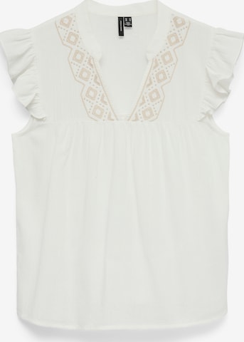 Camicia da donna 'DICTHE' di VERO MODA in bianco: frontale