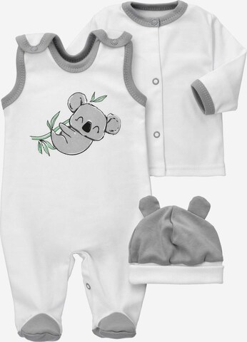 Baby Sweets Set ' Baby Koala ' in White: front