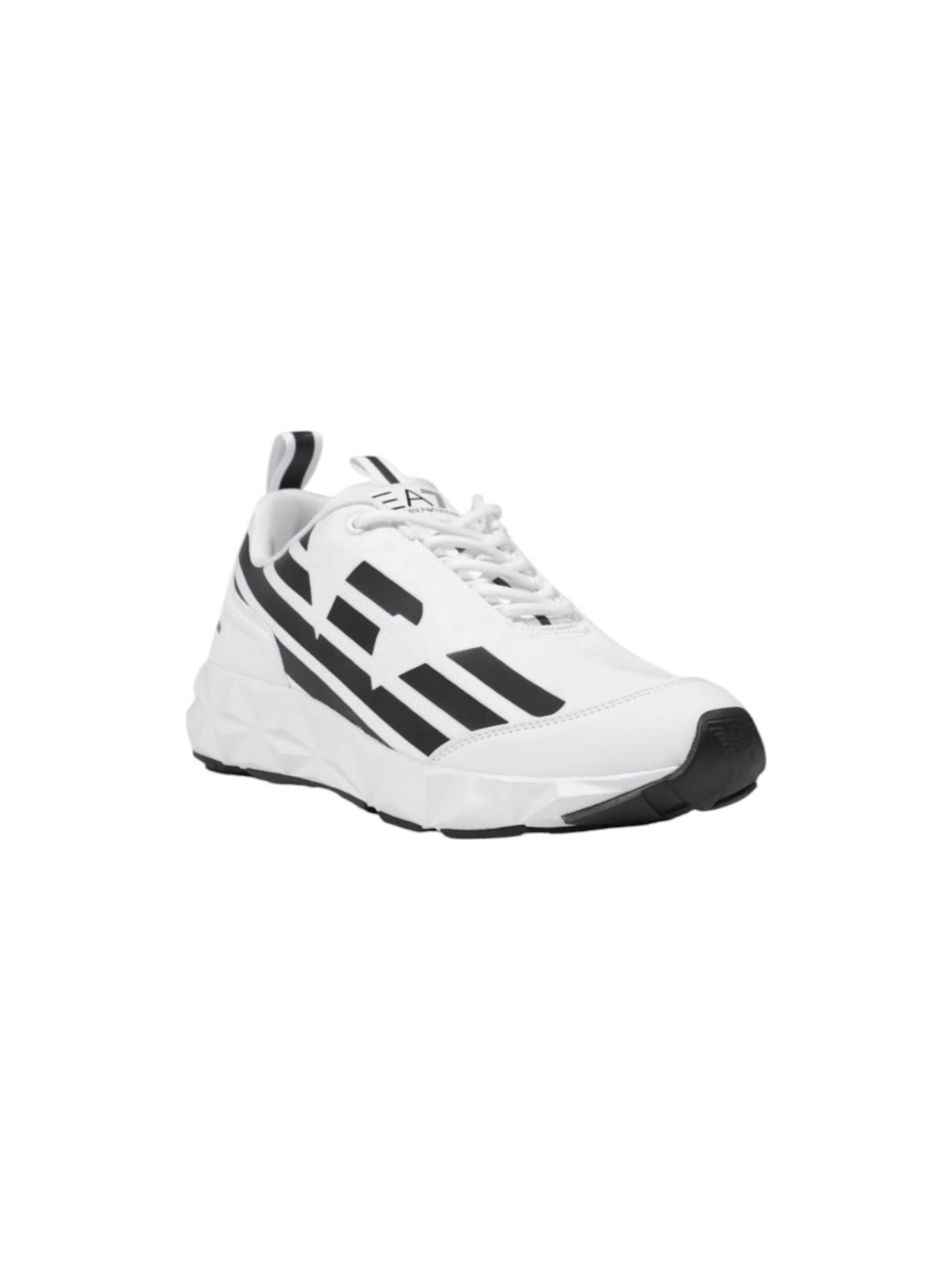 EA7 Emporio Armani - Zapatillas deportivas bajas 'X8X217 XK433' en blanco: frente