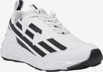 EA7 Emporio Armani - Zapatillas deportivas bajas 'X8X217 XK433' en blanco: frente