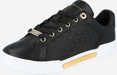 Sneaker bassa TOMMY HILFIGER di colore oro / nero / bianco, Visualizzazione prodotti
