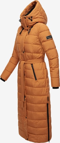 NAVAHOO Winter coat 'Das Teil XIV' in Orange