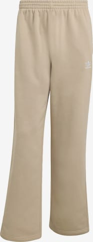 ADIDAS ORIGINALS Broek 'Trefoil Essentials' in Beige: voorkant