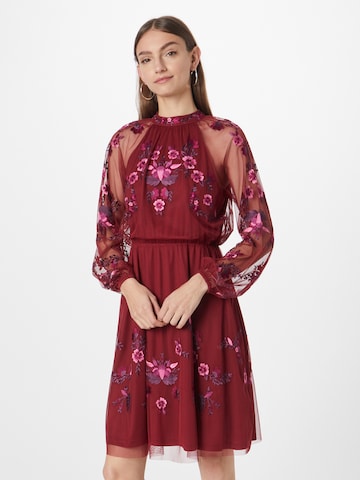 Frock and Frill Jurk in Rood: voorkant