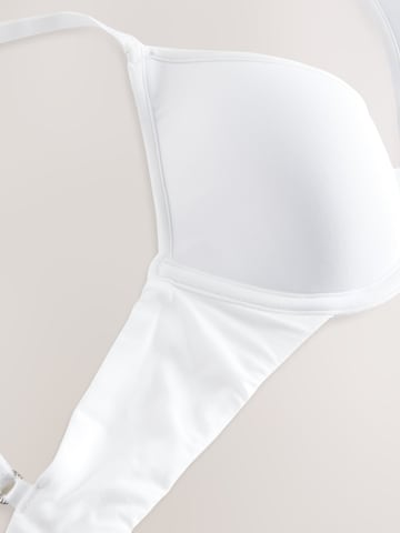 self. T-Shirt BH in Weiß