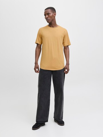 T-Shirt 'Basher' JACK & JONES en jaune