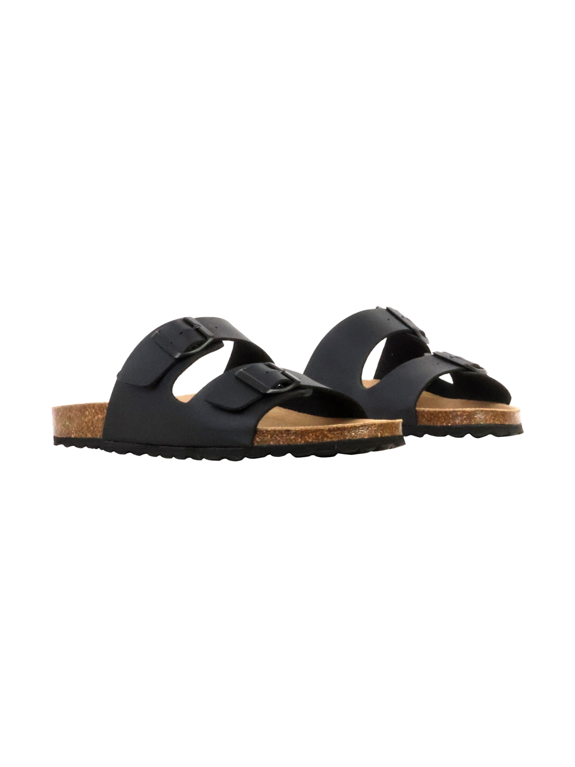Mule 'Noga Mistral Edge Leder-Pantoletten' The Divine Factory en noir