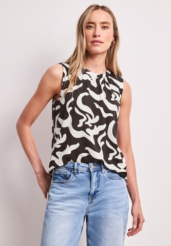 STREET ONE Bluse in Schwarz: Vorderseite
