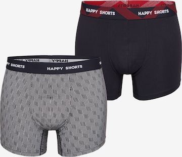 Happy Shorts Boxershorts ' Trunks ' in Blauw: voorkant