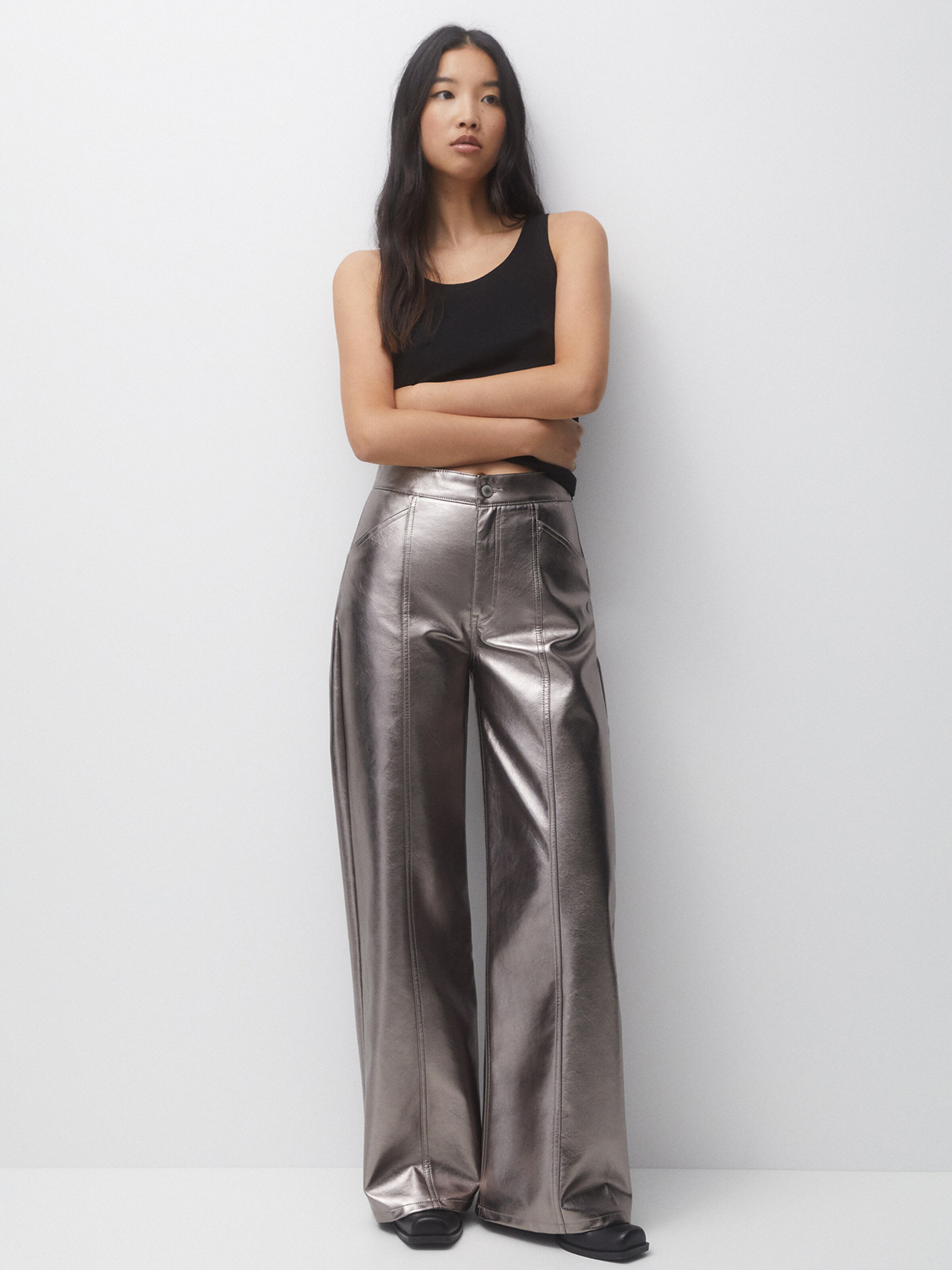 Pantaloni color argento da donna online su ABOUT YOU