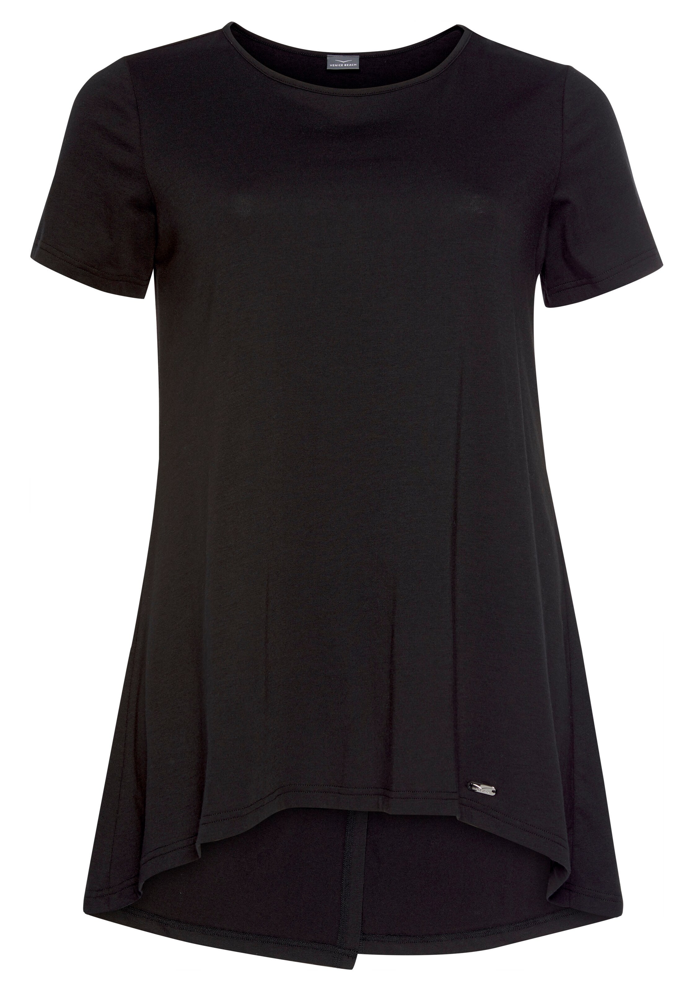 VENICE BEACH Performance Shirt in Black: front