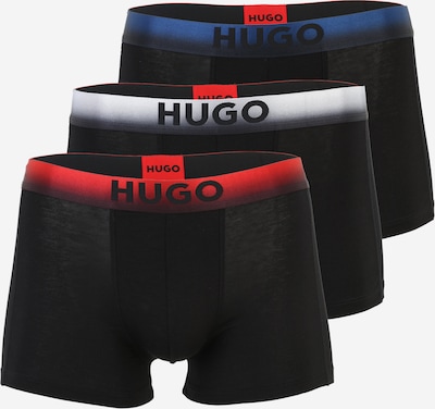 HUGO Bokserishortsit värissä sininen / punainen / musta / valkoinen, Tuotenäkymä
