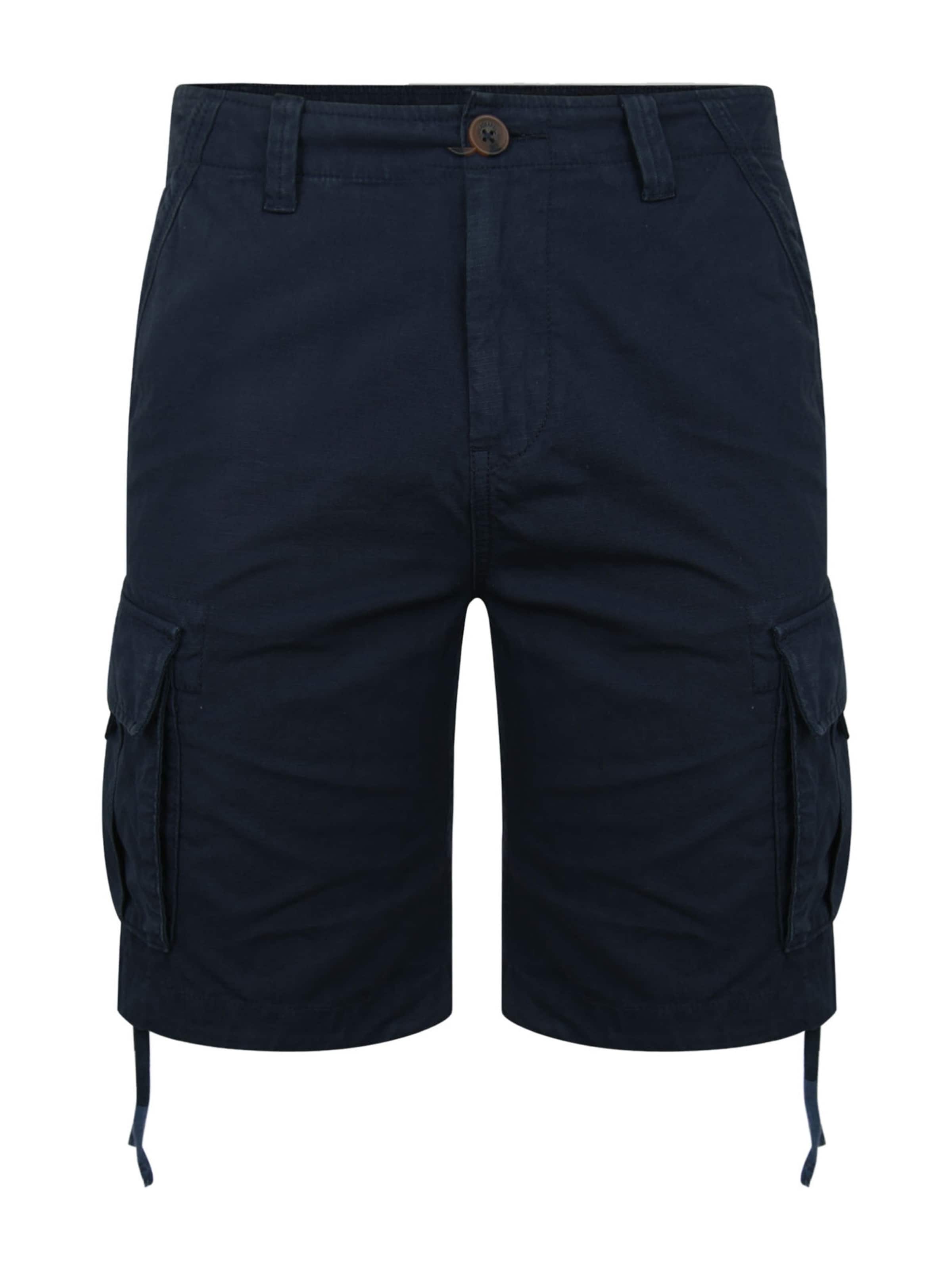 Threadbare Cargobroek 'Manchester' in Blauw: voorkant