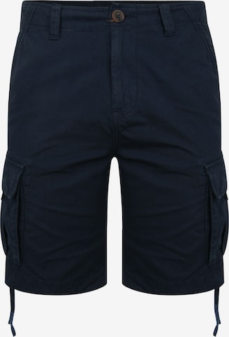 Threadbare - Regular Calças cargo 'Manchester' em azul: frente