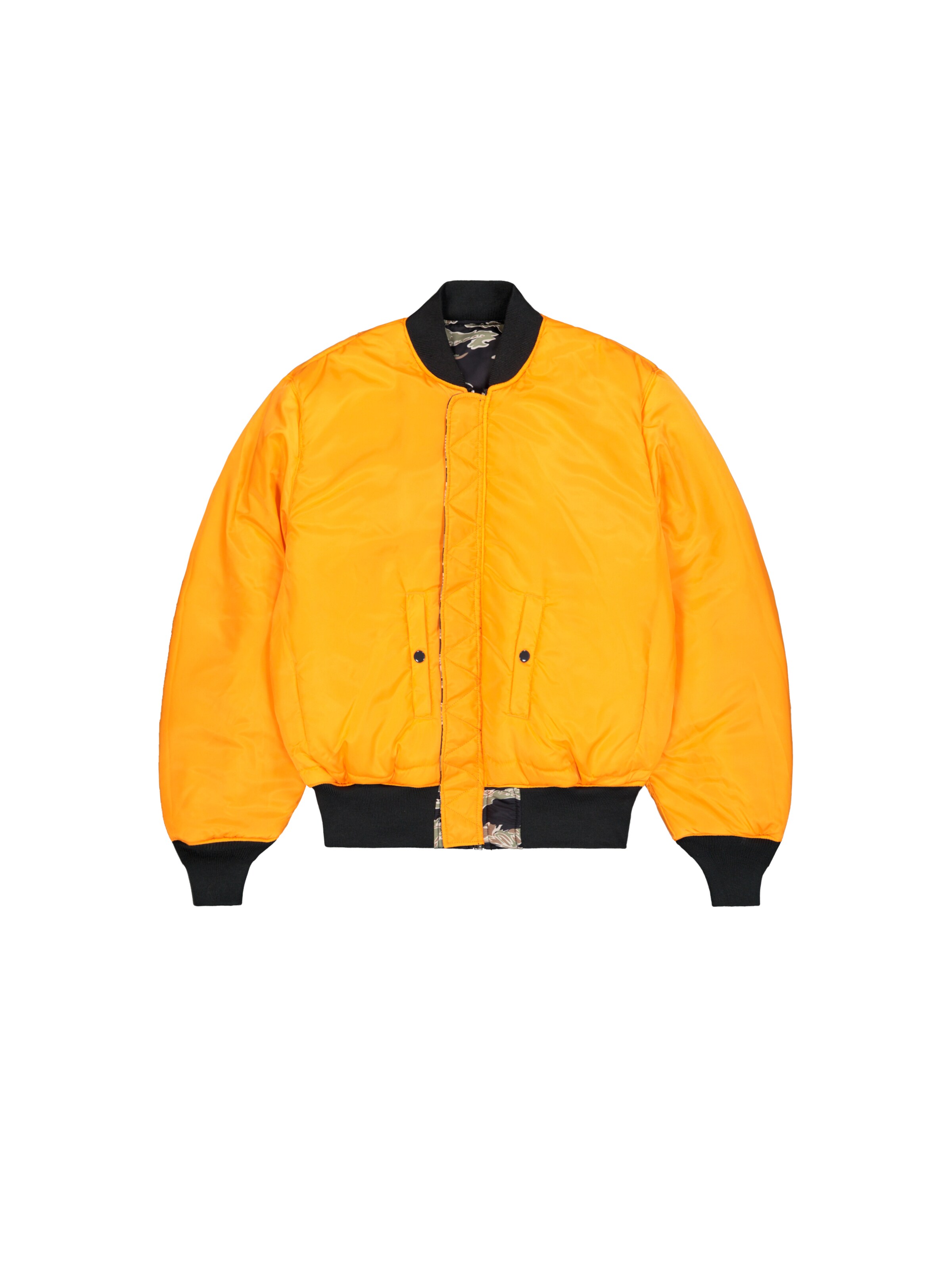 ALPHA INDUSTRIES Between-Season Jacket 'MA-1 Heritage' in Black: front