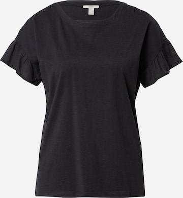 T-shirt ESPRIT en noir : devant