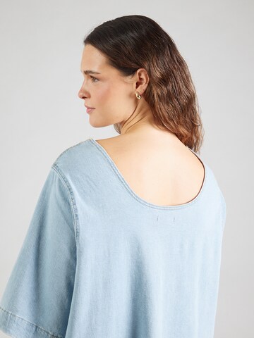 Abito 'CARTINE' di ONLY Carmakoma in blu