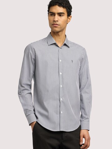 Trussardi Shirt in Blauw: voorkant