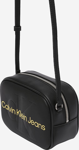 Borsa a tracolla di Calvin Klein Jeans in nero: frontale