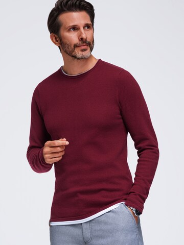Pullover di Ombre in rosso