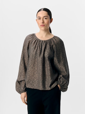 OBJECT Blouse 'OBJTRUE' in Brown: front