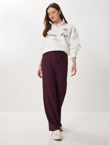 Wide Leg Pantalon Happiness İstanbul en rouge