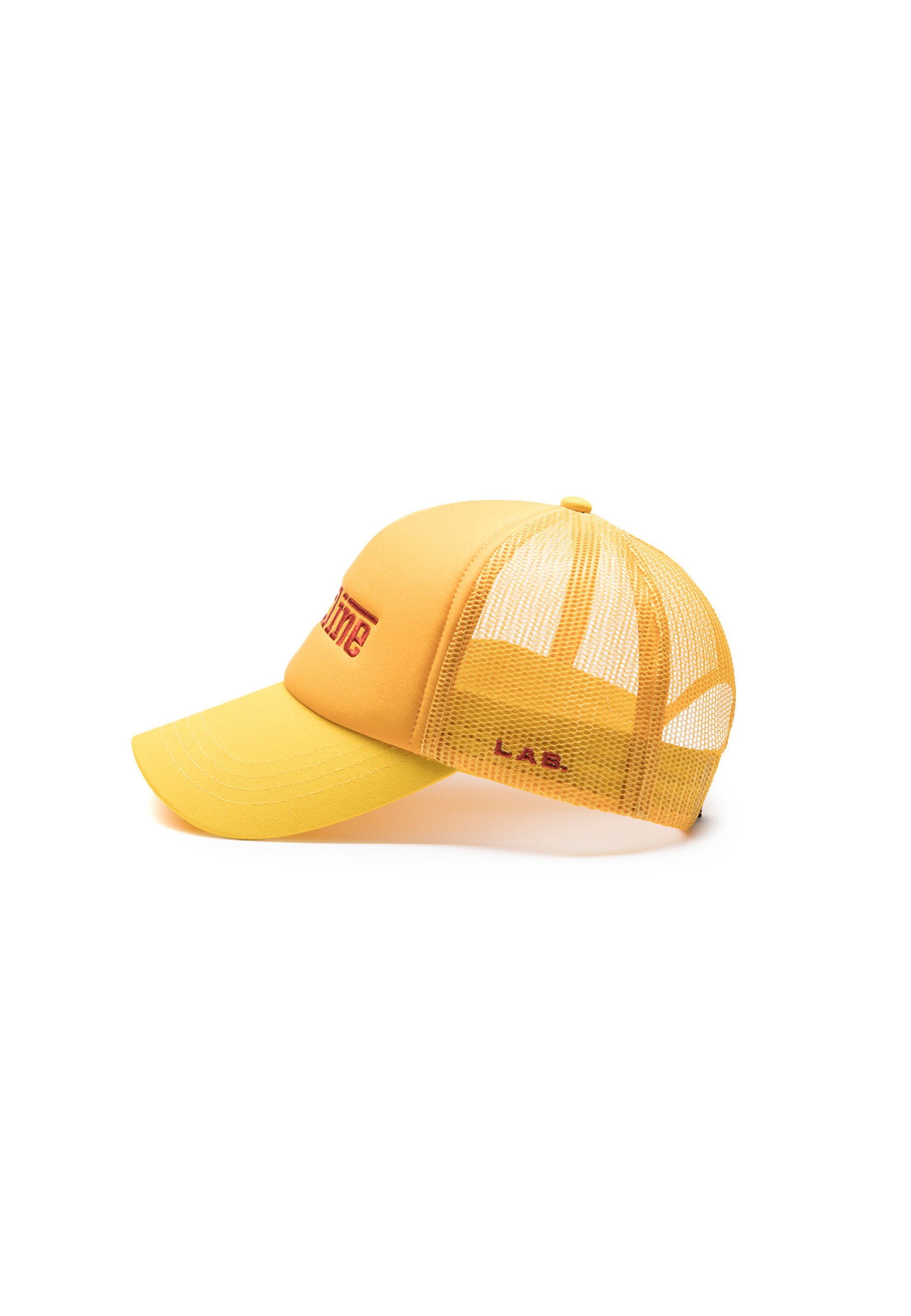 Casquette 'AUTOMOBILE ' Hatline Lab en jaune