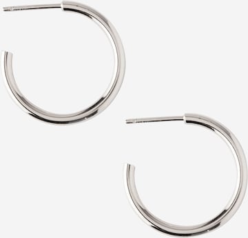 Orelia Earrings 'Chunky Mid Size' in Silver: front