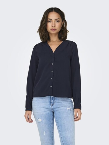 ONLY Blouse in Grijs: voorkant