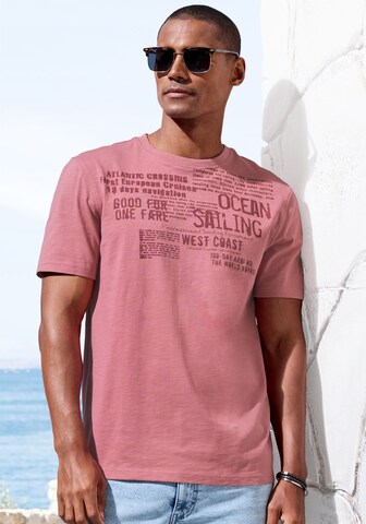 JOHN DEVIN Shirt in Red: front