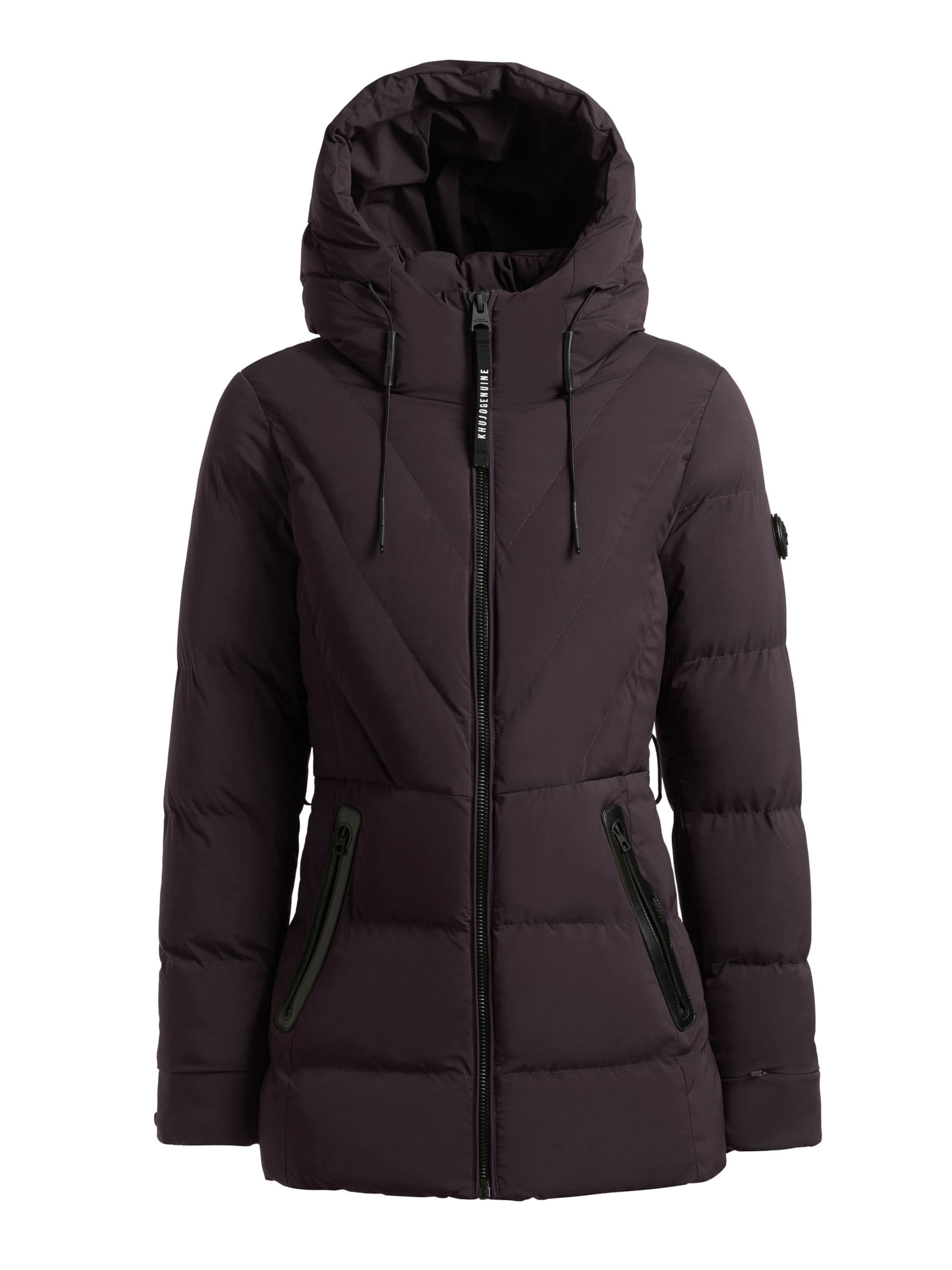 khujo Winter Jacket 'Rabb2' in Purple: front
