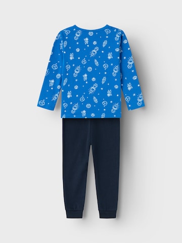 NAME IT Schlafanzug 'SKYDIVER SPACE' in Blau