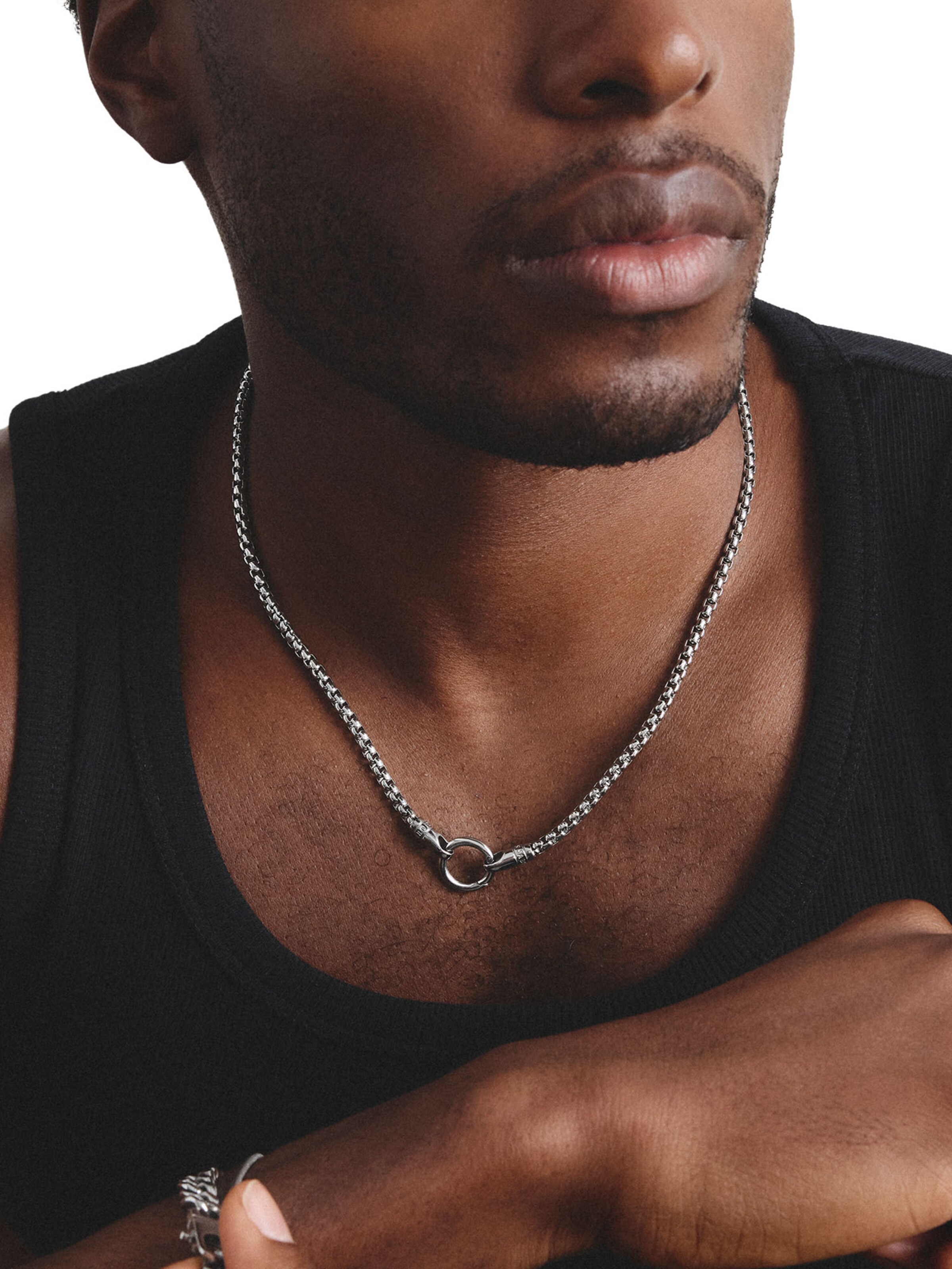 Thomas Sabo Kette in Silber: Vorderseite