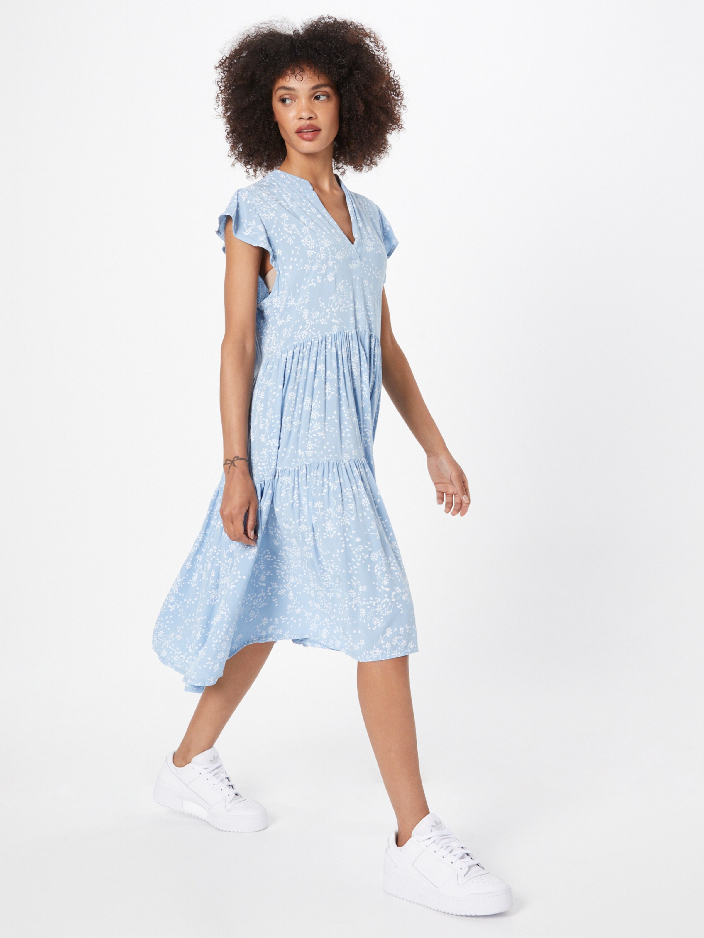 Frauen Große Größen Herrlicher Kleid 'Susanne' in Hellblau - UK10333 Frauen Große Größen Herrlicher Kleid 'Susanne' in Hellblau - UK10333