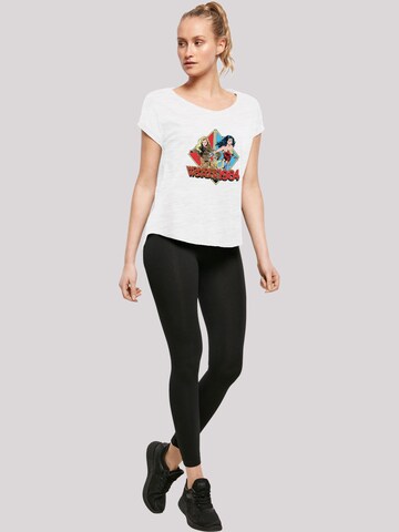 F4NT4STIC T-Shirt 'DC Comics Wonder Woman 84 Back To Back' in Weiß