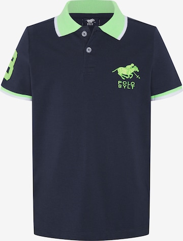 Polo Sylt Shirt in Blue: front