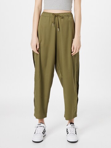 ADIDAS ORIGINALS Loose fit Pants in Green: front