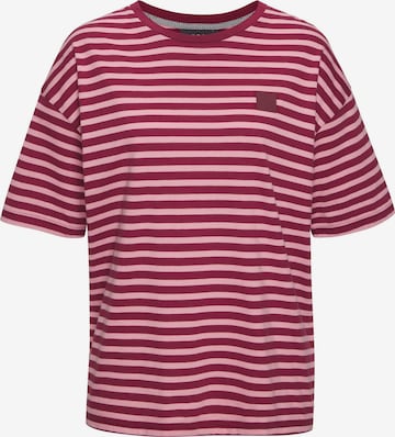 Elbsand T-shirt i rosa: framsida