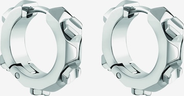 Orecchini di Philipp Plein Jewellery in argento: frontale