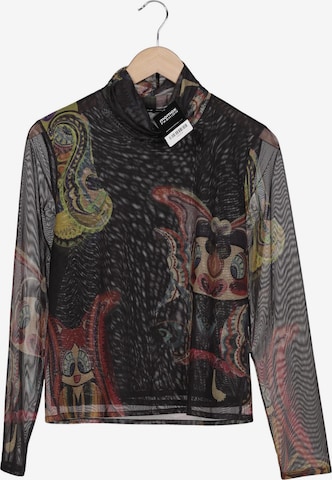 Desigual Langarmshirt XL in Schwarz: Vorderseite
